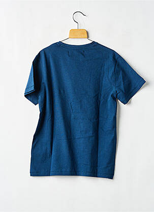 T-shirt stretch manches courtes bleu KAPORAL enfant