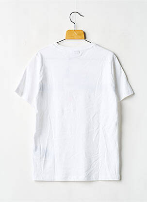 T-shirt coupe droite manches courtes blanc FILA garçon