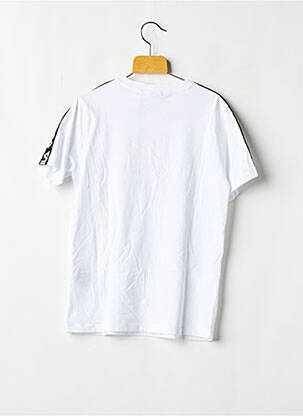 T-shirt coupe droite manches courtes blanc FILA garçon