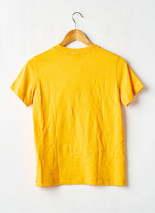 T-shirt coupe droite manches courtes jaune CHAMPION garçon