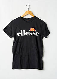 T-shirt coupe droite manches courtes noir ELLESSE garcon