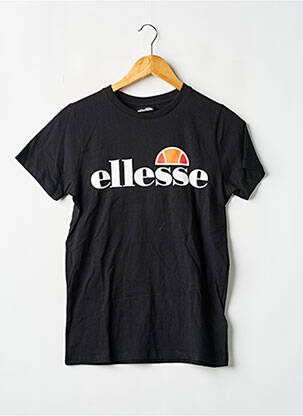 T-shirt coupe droite manches courtes noir ELLESSE garcon
