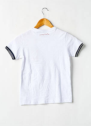 T-shirt coupe droite manches courtes blanc TEDDY SMITH garçon