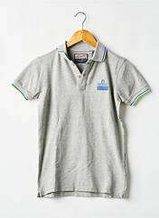 Polo gris PETROL INDUSTRIES garçon seconde vue