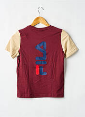 T-shirt rouge FILA enfant seconde vue