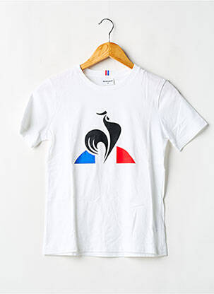 T-shirt blanc LE COQ SPORTIF garçon