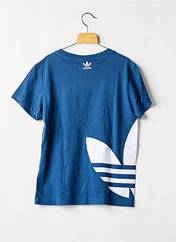 T-shirt bleu ADIDAS garçon seconde vue