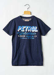 T-shirt bleu PETROL INDUSTRIES garçon seconde vue