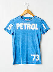 T-shirt bleu PETROL INDUSTRIES garçon seconde vue