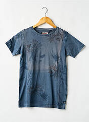 T-shirt bleu PETROL INDUSTRIES garçon seconde vue