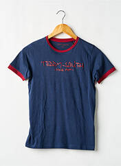 T-shirt bleu TEDDY SMITH garçon seconde vue