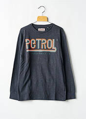 T-shirt gris PETROL INDUSTRIES garçon seconde vue