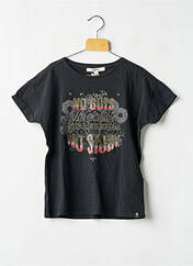 T-shirt noir GARCIA garçon seconde vue