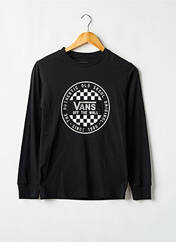 T-shirt noir VANS garçon seconde vue
