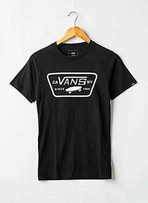 T-shirt noir VANS garçon