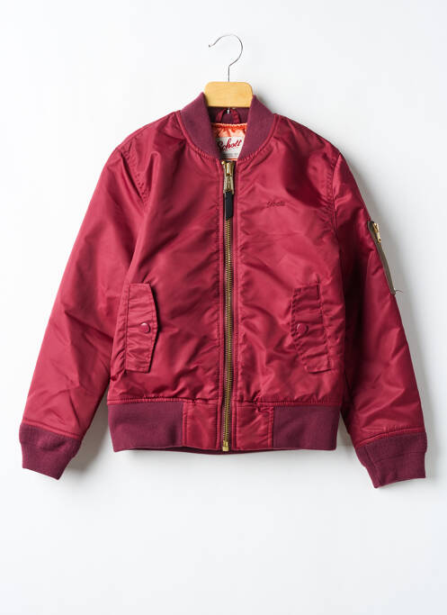 Blouson poches rouge AMERICAN COLLEGE garcon