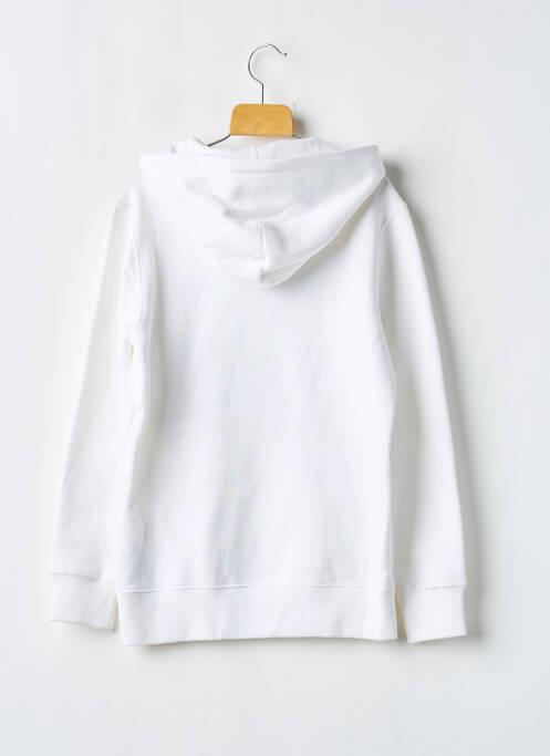 Sweat-shirt à capuche manches longues manches longues blanc CHAMPION enfant