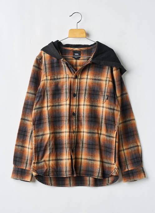Veste casual coupe droite marron VANS enfant