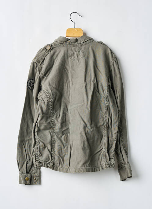 Veste casual col chemisier vert LE TEMPS DES CERISES fille