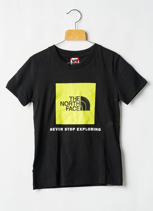 T-shirt coupe droite manches courtes noir THE NORTH FACE garcon