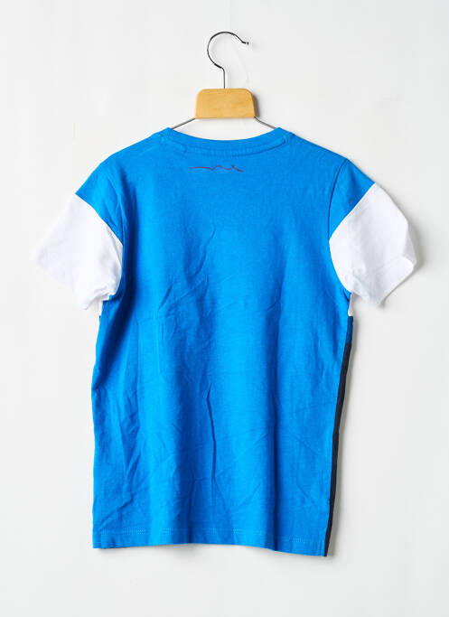 T-shirt coupe droite manches courtes bleu TEDDY SMITH garcon