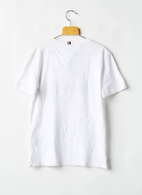 T-shirt coupe droite manches courtes blanc TOMMY HILFIGER garcon