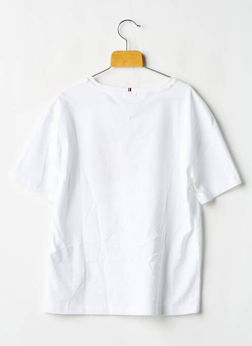 T-shirt coupe droite manches courtes blanc TOMMY HILFIGER garcon
