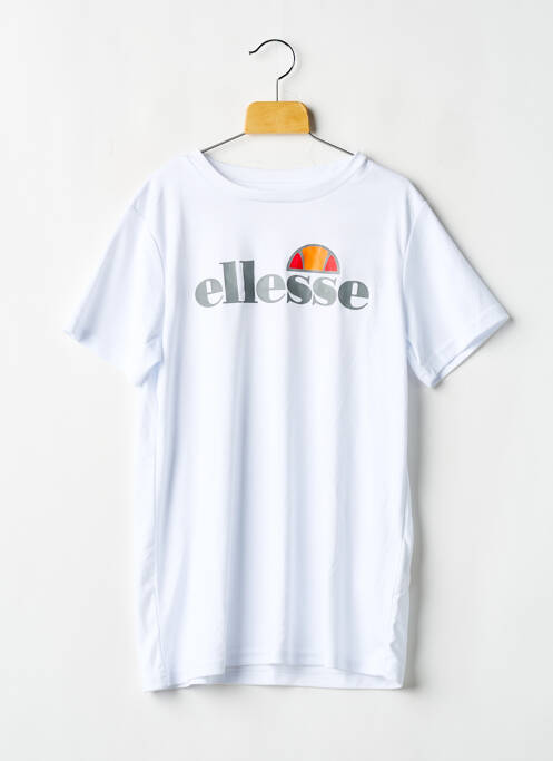 T-shirt coupe droite manches courtes blanc ELLESSE garcon