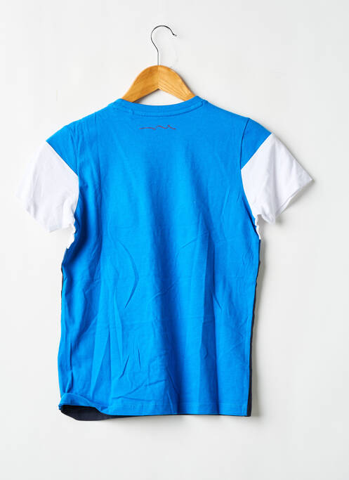 T-shirt coupe droite manches courtes bleu TEDDY SMITH garcon