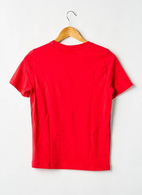 T-shirt coupe droite manches courtes rouge FILA garcon