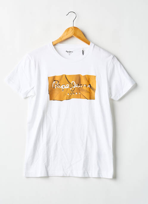T-shirt coupe droite manches courtes blanc PEPE JEANS garcon