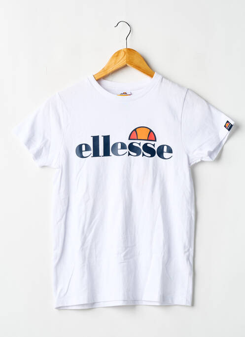 T-shirt coupe droite manches courtes blanc ELLESSE garcon