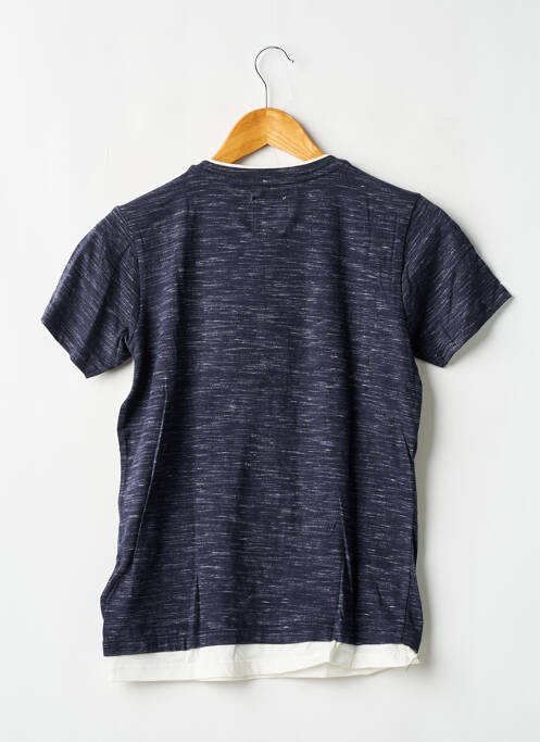 T-shirt stretch manches courtes bleu GARCIA garcon