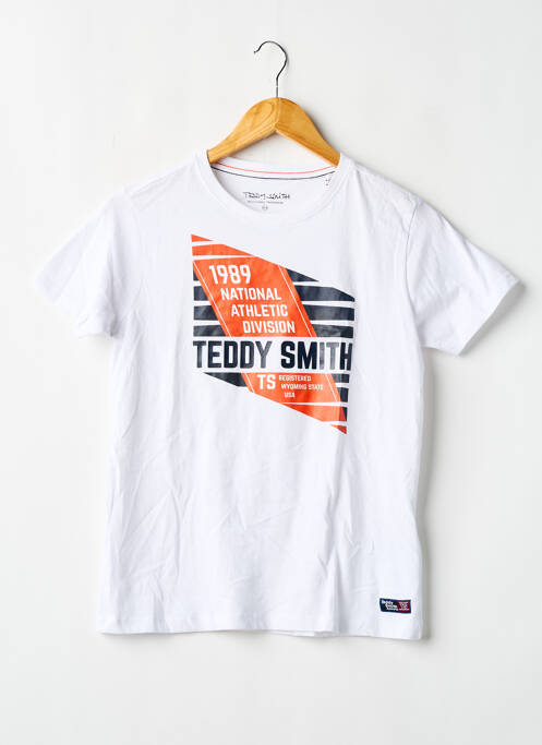 T-shirt blanc TEDDY SMITH garçon