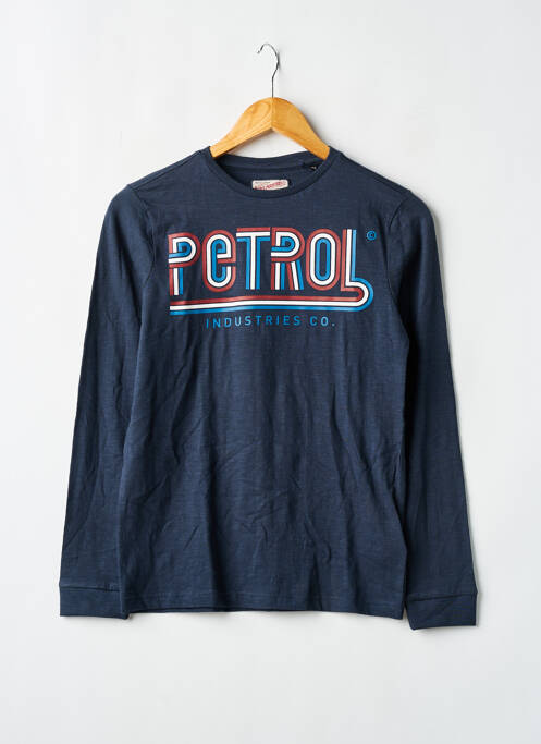 T-shirt bleu PETROL INDUSTRIES garçon