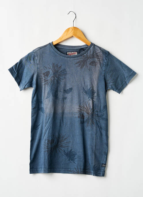 T-shirt bleu PETROL INDUSTRIES garçon