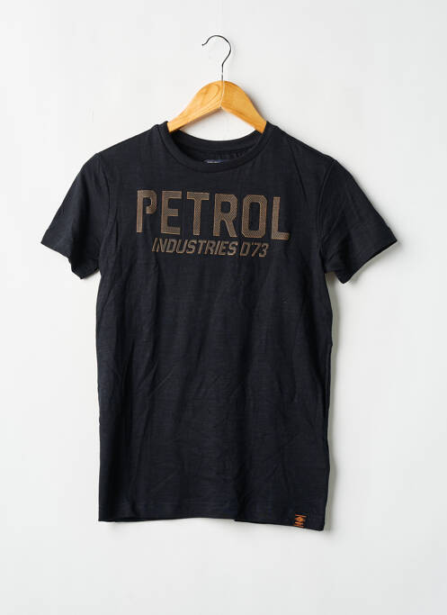 T-shirt noir PETROL INDUSTRIES garçon