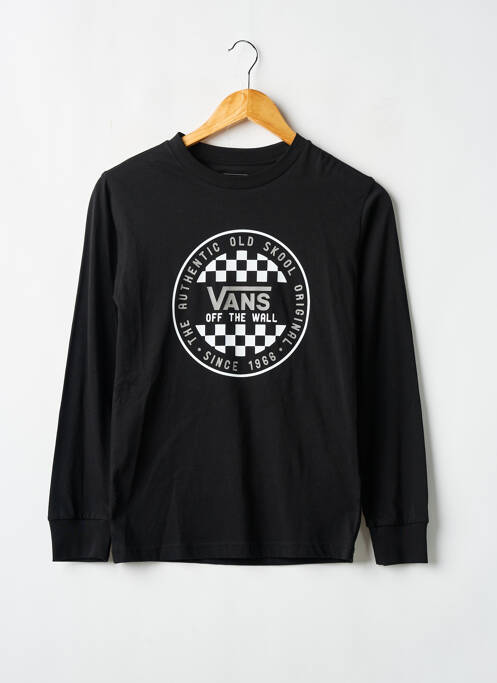 T-shirt noir VANS garçon