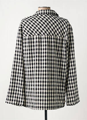 Veste casual coupe droite noir MINIMUM femme