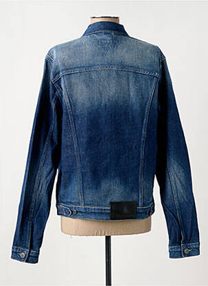 Veste casual coupe droite bleu DONOVAN femme
