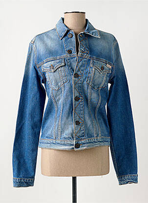 Veste casual fermeture boutonnée sur le devant bleu DONOVAN homme