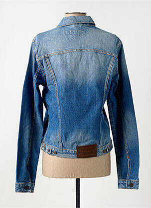 Veste casual fermeture boutonnée sur le devant bleu DONOVAN homme