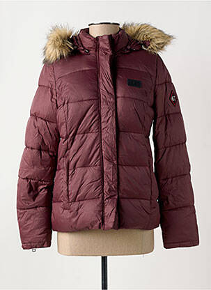 Doudoune poches a capuche violet DN.SIXTY SEVEN femme