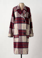 Manteau long rouge MINIMUM pour femme seconde vue