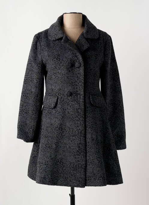 Manteau court gris MOLLY BRACKEN pour femme