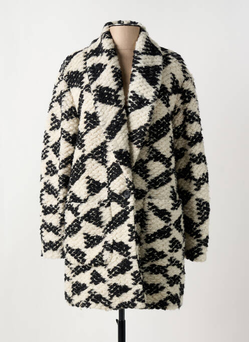 Manteau long noir MAISON SCOTCH pour femme