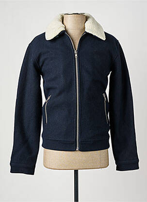 Blouson poches bleu MINIMUM homme