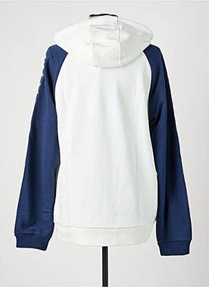 Sweat-shirt à capuche tissage jersey manches longues bleu FILA homme