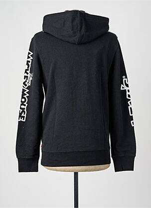 Sweat-shirt à capuche tissage jersey manches longues noir LEVI'S homme