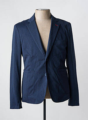 Blazer coupe cintrée bleu REDSOUL homme